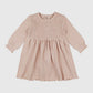 Organic Smocked Dress - Rosewater