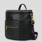 The Original Diaper Bag - Faux Leather Black