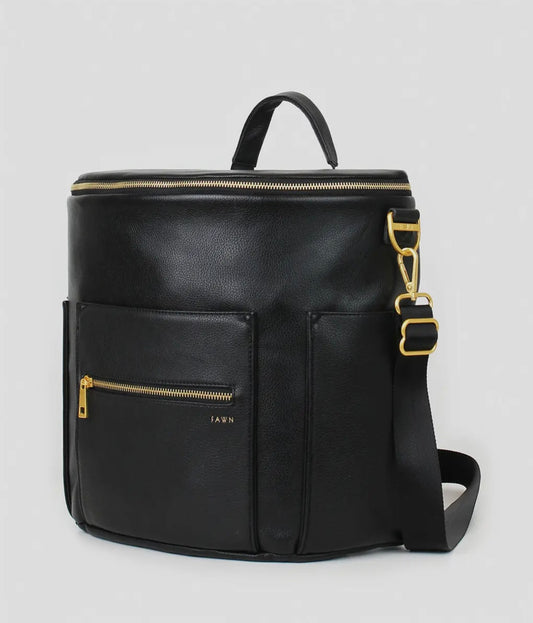 The Original Diaper Bag - Faux Leather Black