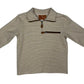 Kingston 1/4  zip Pullover- Brown