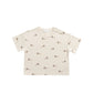 Pima Cotton Wesley Tee - Fly High Vanilla Cream