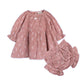 Evelina Floral Baby Dress & Bloomer Set