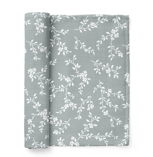 Muslin Swaddle Baby Blanket - Bloom