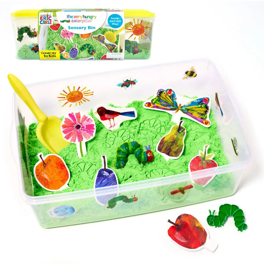 Sensory Bin- The Very Hungry Caterpillar