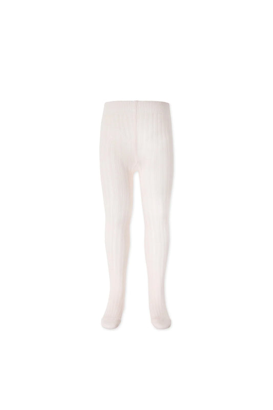 Ribbed Tight- Parchment