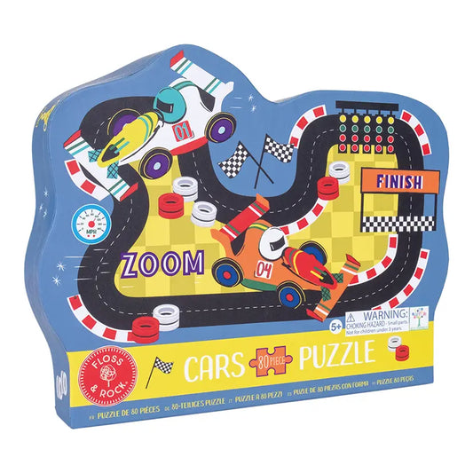 Cars Racetrack Jigsaw Puzzle