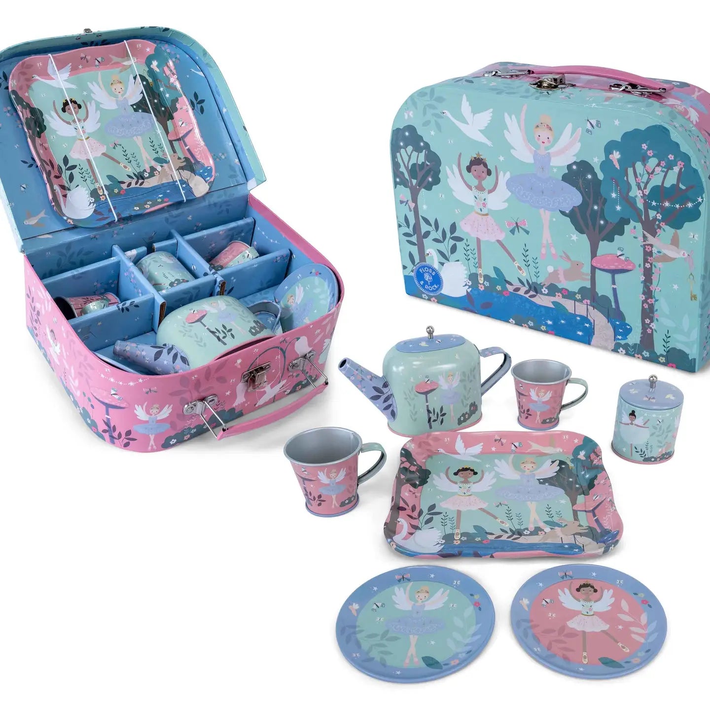 Enchanted Tea Set 9 piece