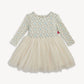 Eloise Waffle Dress Tulle Skirt