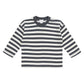 Leith Long Sleeve Top - Oliver Stripe Atlantic/Cloud