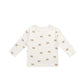 Pima Cotton Arnold Long Sleeve Top - Cub Walk Samoyed
