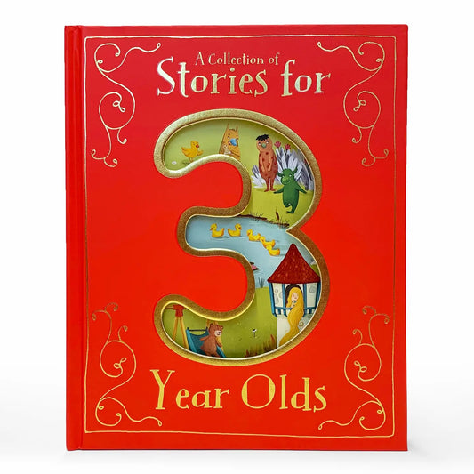 A Collection of Stories For 3 Year Olds Keepsake Book