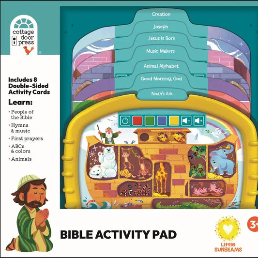 Bible Stories Early Learning Religious Activity Pad