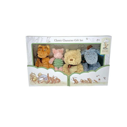 Disney Classic Pooh 4 Pc Plush Collector Set