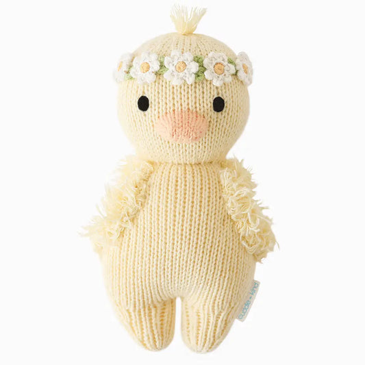 Baby Duckling Flower Crown- Ivory