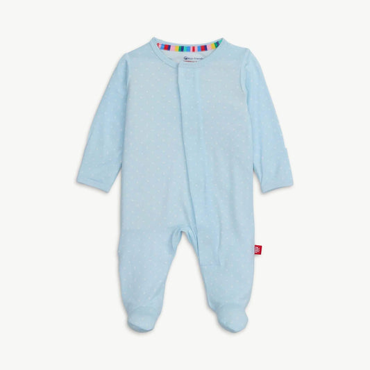 Magnetic Me - Pin Dot Blue Footie