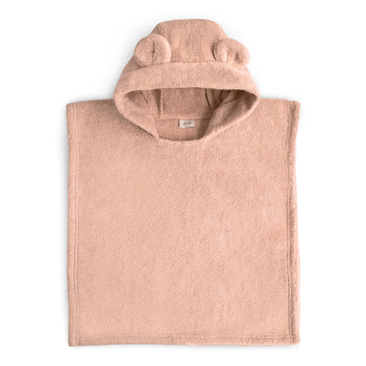 Bear Poncho Towel - Blush
